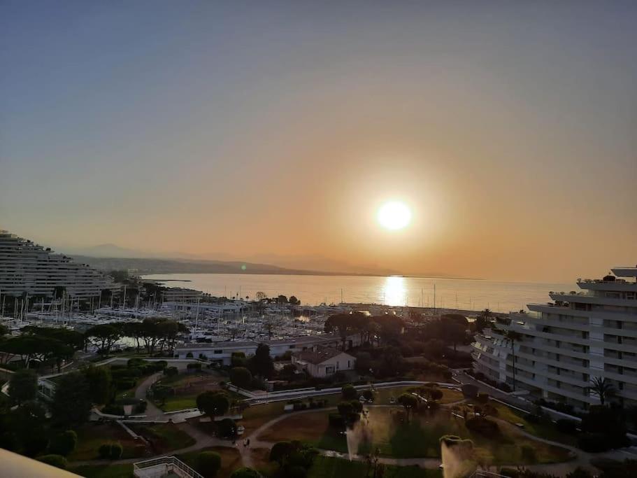 2 Pieces Vue Mer Panoramique A 5 Min Des Plages Villeneuve-Loubet Bagian luar foto